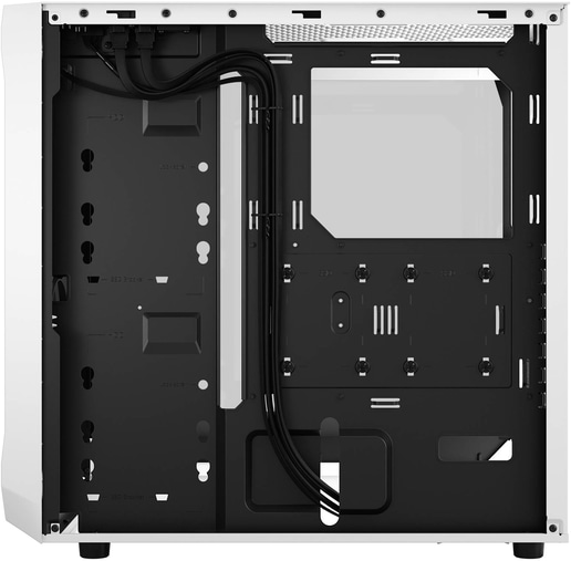 Fractal Focus 2 RGB Mid Tower Gaming Case - White 