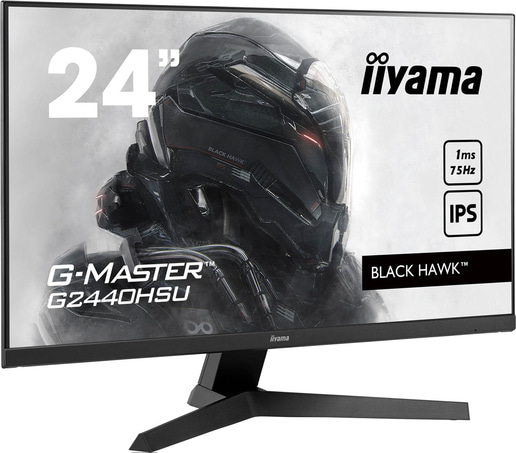 iiyama G-Master G2440HSU 23.8 inch IPS 1ms Gaming Monitor - Full HD, 1ms, HDMI