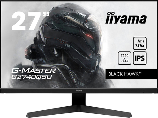 iiyama Black Hawk G-MASTER G2740QSU 27 inch IPS 1ms Gaming Monitor - 2560 x 1440
