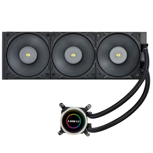 Lian Li Galahad II Trinity Performance 360mm AIO Liquid CPU Cooler in Black