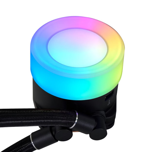Lian Li Galahad II Trinity RGB 240mm Liquid AiO CPU Cooler in Black