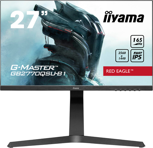iiyama G-Master GB2770QSU-B1 27 inch IPS Gaming Monitor - 2560 x 1440, 0.5ms