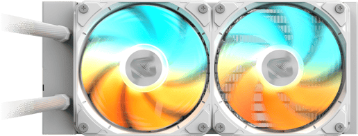 Gigabyte GAMING 240 ICE All-in-One 240mm Liquid CPU Cooler in White