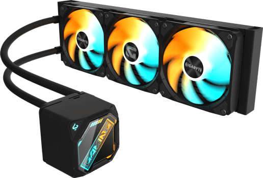 Gigabyte GAMING 360 All-in-One 360mm Liquid CPU Cooler in Black