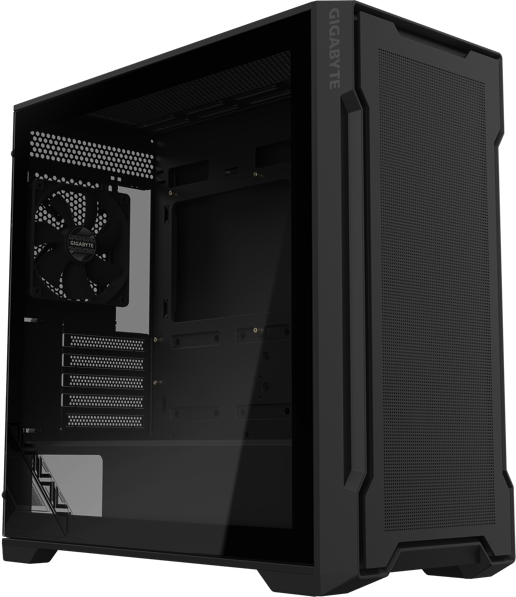 Gigabyte C102 GLASS Mid Tower Gaming Case - Black 