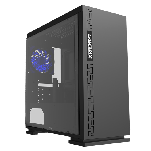 GameMax Expedition Mid Tower Gaming Case - Black USB 3.0