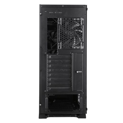 GameMax Hush Mid Tower Gaming Case - Black 
