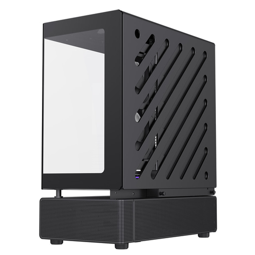 GameMax N80 Mid Tower Gaming Case - Black 