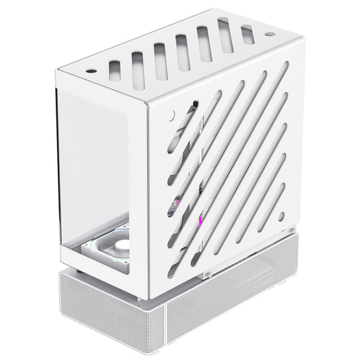 GameMax N80 Mid Tower Gaming Case - White 