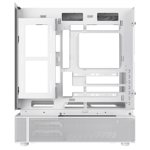 GameMax N80 Mid Tower Gaming Case - White 