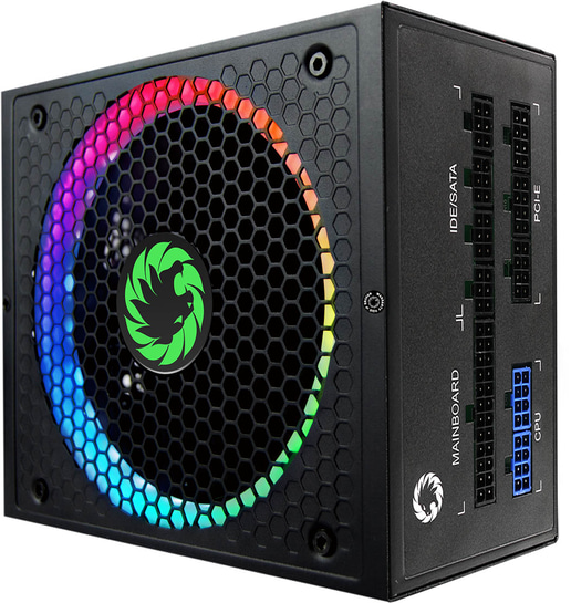 550W GameMax RGB Modular 80 Plus Gold PSU