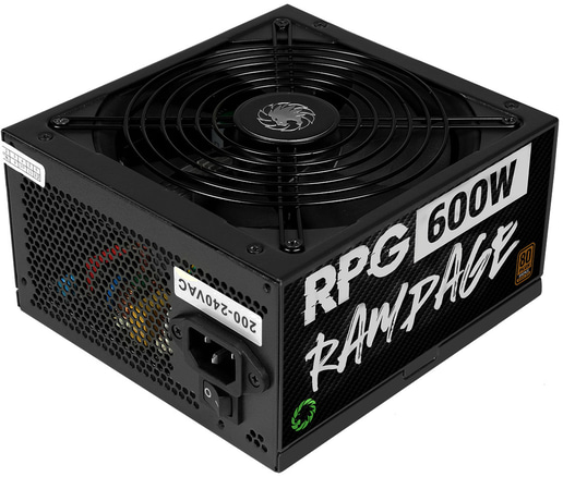 600W GameMax RPG Rampage 80 Plus Bronze PSU