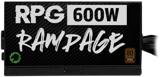600W GameMax RPG Rampage 80 Plus Bronze PSU