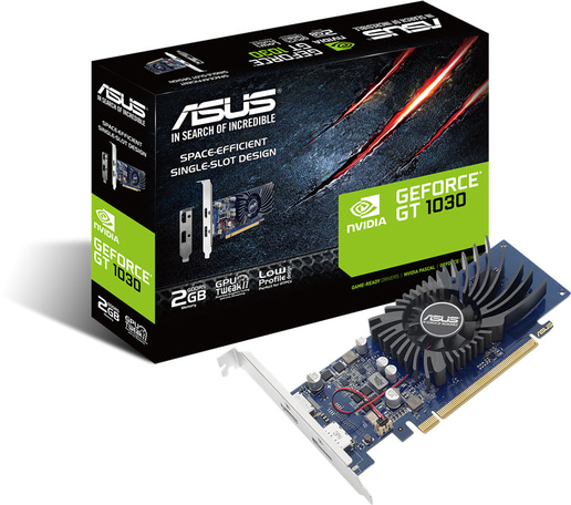 ASUS GeForce GT 1030 2GB GDDR5 Low Profile Graphics Card
