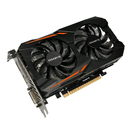 Gigabyte GeForce GTX 1050 Ti OC 4GB Graphics Card