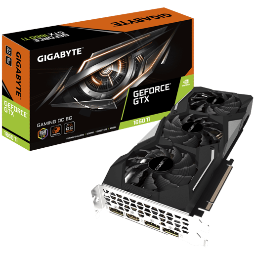 Gigabyte GeForce GTX 1660 Ti GAMING OC 6GB Graphics Card