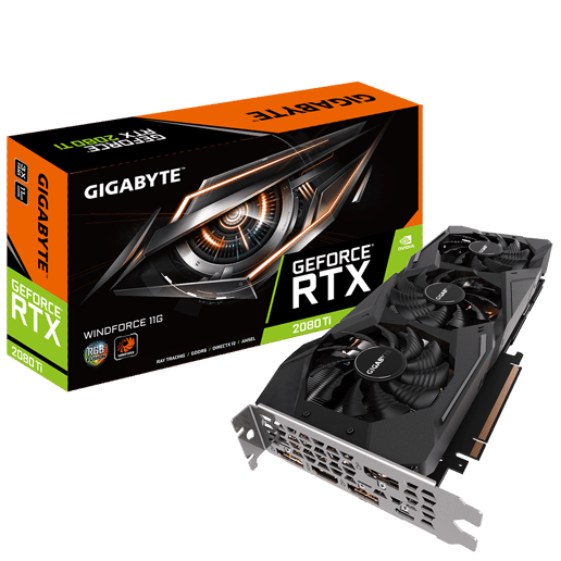 Gigabyte GeForce RTX 2080 Ti Windforce 11GB Graphics Card