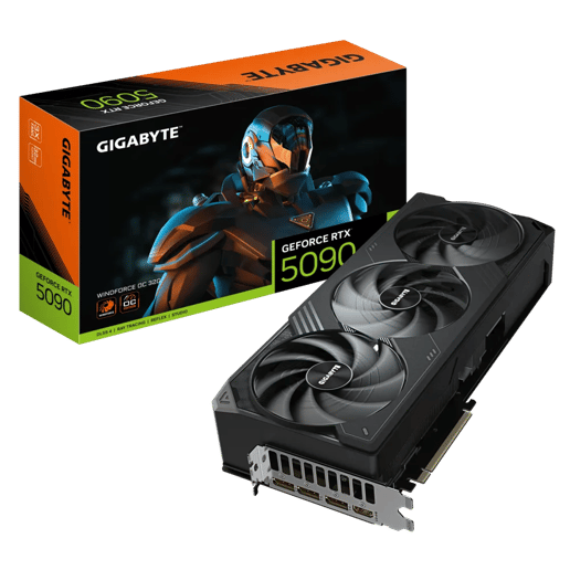 Gigabyte GeForce RTX 5090 Windforce OC 32GB GDDR7 Graphics Card
