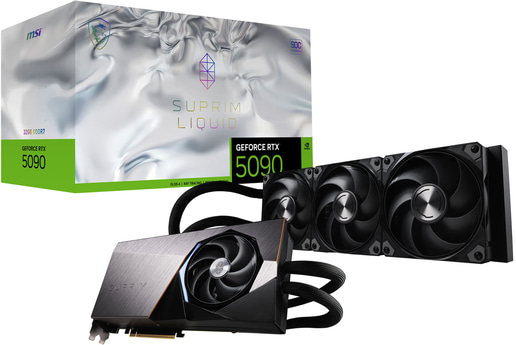 MSI GeForce RTX 5090 SUPRIM LIQUID SOC 32GB GDDR7 Graphics Card