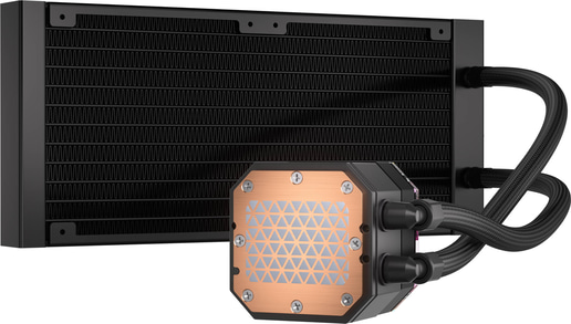 Corsair iCUE H100i ELITE CAPELLIX XT 240mm AiO Liquid CPU Cooler in Black