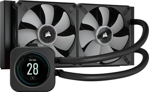 Corsair iCUE H100i ELITE LCD Display 240mm Liquid CPU Cooler