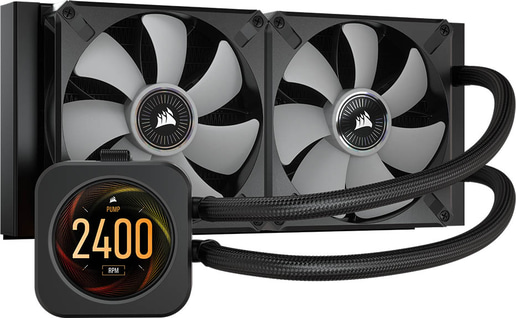 Corsair iCUE H100i ELITE LCD Display 240mm Liquid CPU Cooler