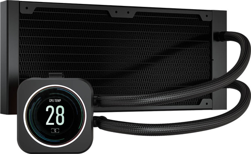 Corsair iCUE H100i ELITE LCD Display 240mm Liquid CPU Cooler