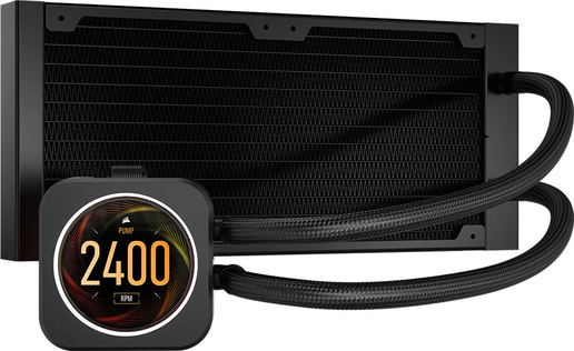 Corsair iCUE H100i ELITE LCD Display 240mm Liquid CPU Cooler