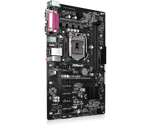 ASRock H81 Pro BTC R2.0 ATX Motherboard for Intel LGA1150 CPUs