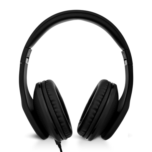 V7 3.5mm Over-Ear Stereo Headphones with Mic - Black