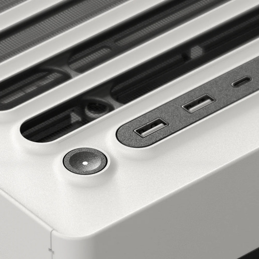 HAVN HS420 VGPU Mid Tower Case - White 