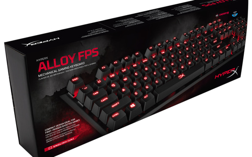 HyperX Alloy FPS Mechanical Gaming Keyboard Cherry MX Red (English UK)