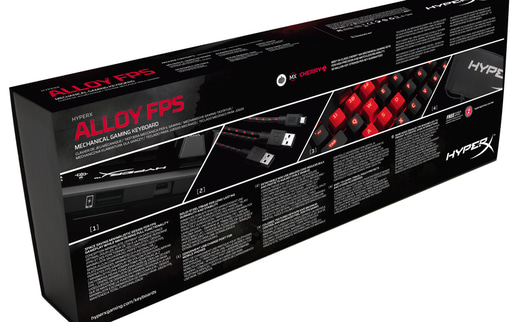 HyperX Alloy FPS Mechanical Gaming Keyboard Cherry MX Red (English UK)