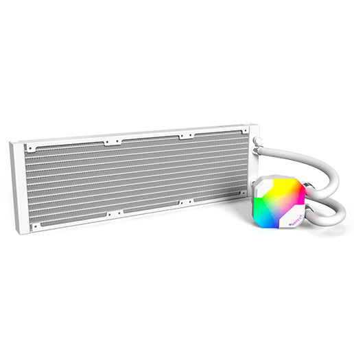Montech HyperFlow 360mm ARGB AiO Liquid CPU Cooler in White