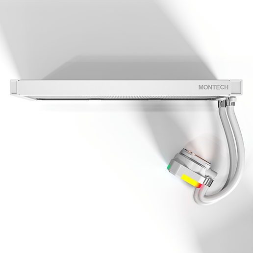 Montech HyperFlow 360mm ARGB AiO Liquid CPU Cooler in White