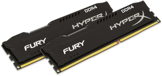 HyperX FURY Black 16GB (2x8GB) 2133MHz DDR4 Memory Kit