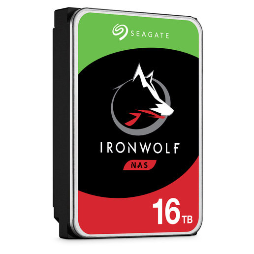 16TB Seagate IronWolf 3.5" SATA III Hard Drive - 7200RPM, 256MB Cache