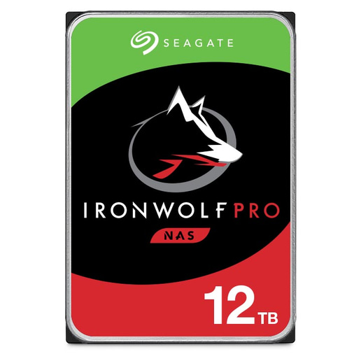 Seagate IronWolf Pro 12TB SATA III 3.5"" Hard Drive - 7200RPM, 256MB Cache