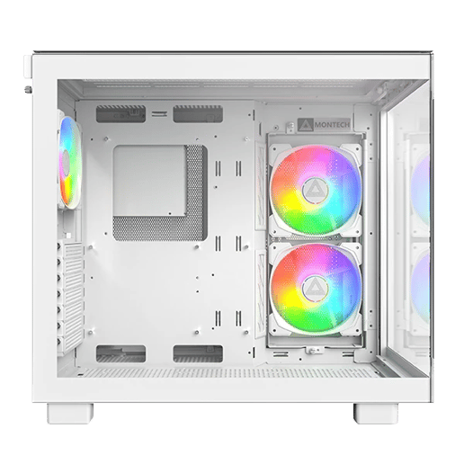 Montech KING 65 PRO Mid Tower Gaming Case - White 