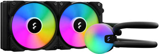 Fractal Cool Lumen S24 V2 240mm RGB AIO CPU Liquid Cooler - Black
