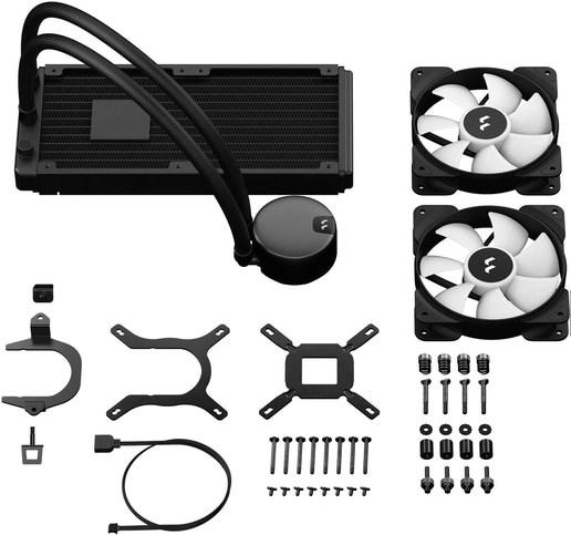 Fractal Cool Lumen S24 V2 240mm RGB AIO CPU Liquid Cooler - Black