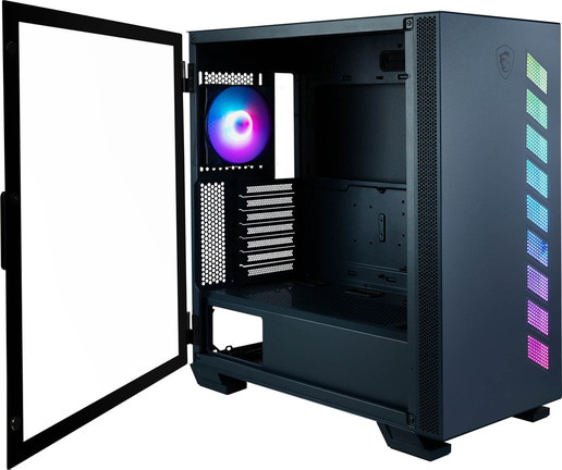 MSI MAG VAMPIRIC 300R PACIFIC BLUE Mid Tower Gaming Case - Blue USB 3.0