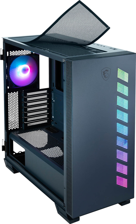 MSI MAG VAMPIRIC 300R PACIFIC BLUE Mid Tower Gaming Case - Blue USB 3.0