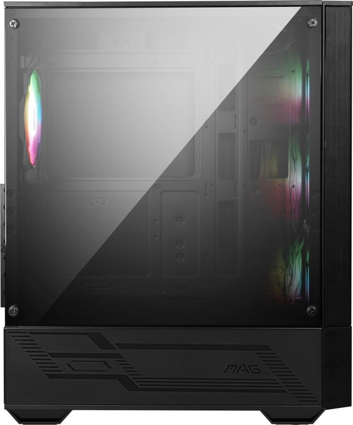 MSI MAG Forge 112R Mid Tower Gaming Case - Black 