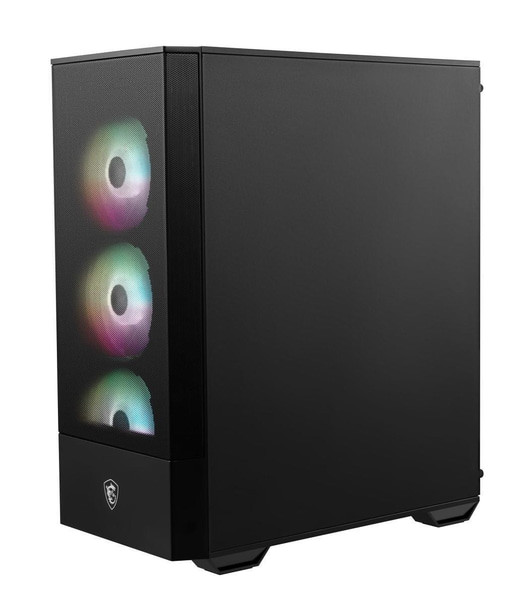 MSI MAG Forge 112R Mid Tower Gaming Case - Black 
