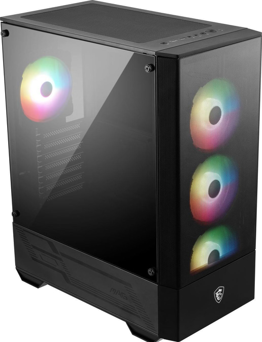 MSI MAG Forge 112R Mid Tower Gaming Case - Black 