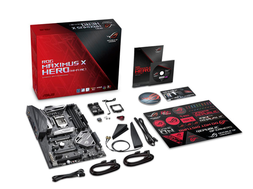 ASUS ROG MAXIMUS X HERO (WI-FI AC) ATX Motherboard for Intel CPUs