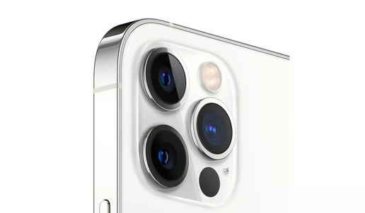 Apple iPhone 12 Pro Smartphone in Silver, 256GB Storage