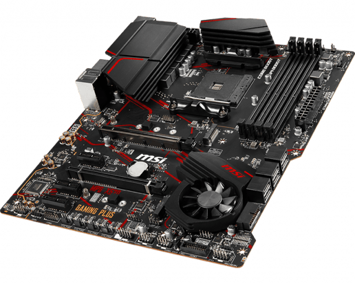 MSI MPG X570 GAMING PLUS ATX Motherboard for AMD AM4 CPUs