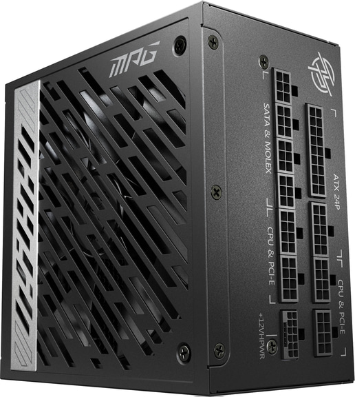 1000W MSI MPG A1000G PCIe5 Modular 80 Plus Gold PSU